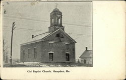 Old Baptist Church Postcard