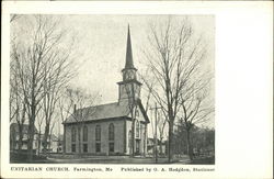 Unitarian Church Postcard