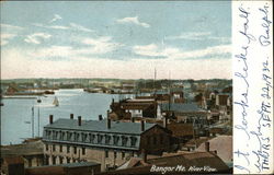River View Bangor, ME Postcard Postcard