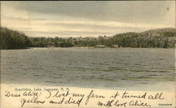 Lake Sunapee Granliden, NH Postcard Postcard