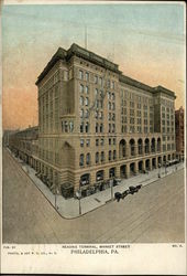 Reading Terminal, Market Street Postcard