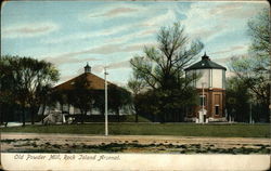 Old Powder Mill, Rock Island Arsenal Illinois Postcard Postcard