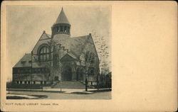 Hoyt Public Library Saginaw, MI Postcard Postcard