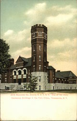 25th Separate Co. Armory, NGS NY Postcard