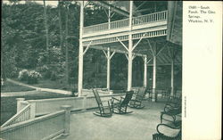 South Porch, The Glen Springs Postcard