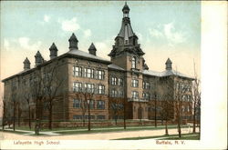 Lafayette High School Buffalo, NY Postcard 