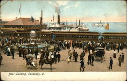 Boat Landing Postcard
