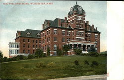 Odd Fellows Home Postcard