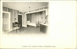 The Warren Hotel - Suite Postcard