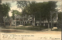 Street View of The Berkshire Inn Postcard