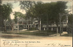 Street View of The Berkshire Inn Great Barrington, MA Postcard Postcard