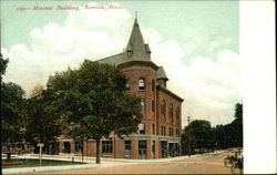 Masonic Building Postcard