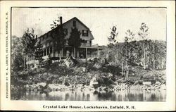 Crystal Lake House, Lockehaven Enfield, NH Postcard Postcard