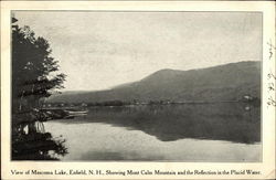 View of Mascoma Lake Postcard