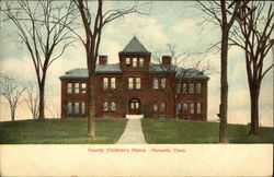 County Children's Home Norwalk, CT Postcard Postcard