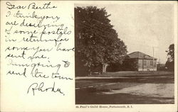 St Paul's Guild House Postcard