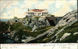 Mr. E.D. Morgan, Brenton's Cove Newport, RI Postcard Postcard