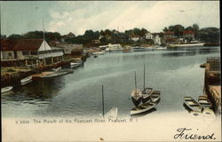 The Mouth of the Pawtuxet River Postcard