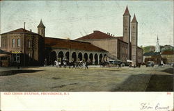 Old Union Station Postcard