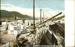 Marble Quarry West Rutland, VT Postcard Postcard