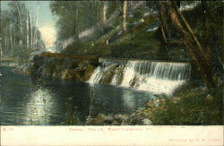Canal Falls Brattleboro, VT Postcard Postcard