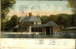 Roger Williams Park - Boat House Postcard