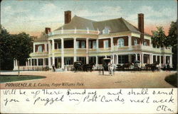 Casino, Roger Williams Park Postcard