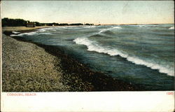 View of Cobourg Beach Postcard