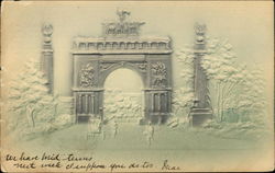 Arch in Prospect Park Brooklyn, NY Postcard Postcard