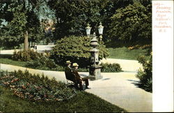 Drinking Fountain at Roger Williams Park Postcard