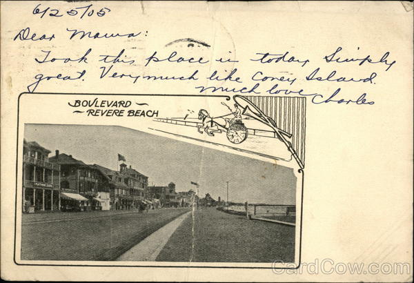 Boulevard, Revere Beach Massachusetts