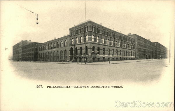 Baldwin Locomotive Works Philadelphia Pennsylvania