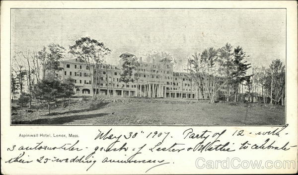 Aspinwall Hotel Lenox Massachusetts