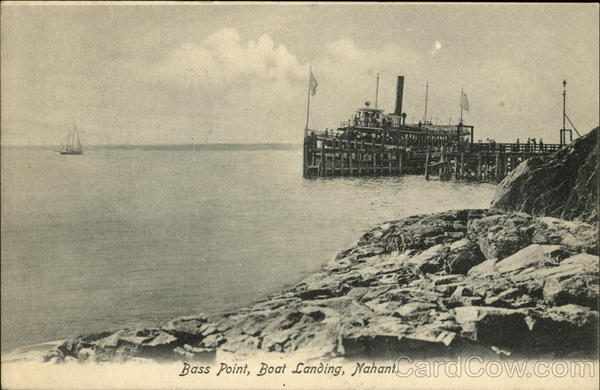 Bass Point, Boat Landing Nahant Massachusetts