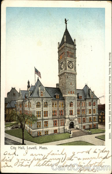 City Hall Lowell Massachusetts
