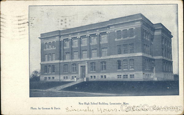 New High School Building Leominster Massachusetts