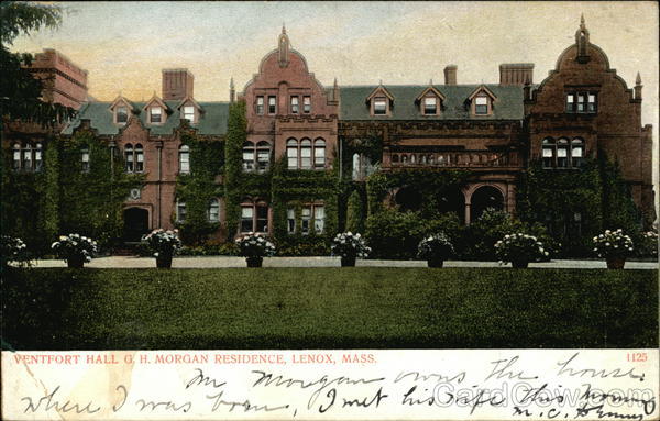 Ventfort Hall, G. H. Morgan Residence Lenox Massachusetts