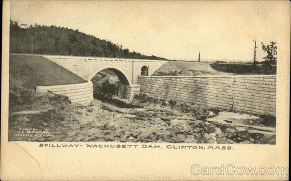 Spillway, Wachusett Dam Clinton Massachusetts