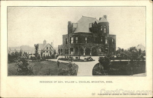 Residence of Governor William L. Douglas Brockton Massachusetts