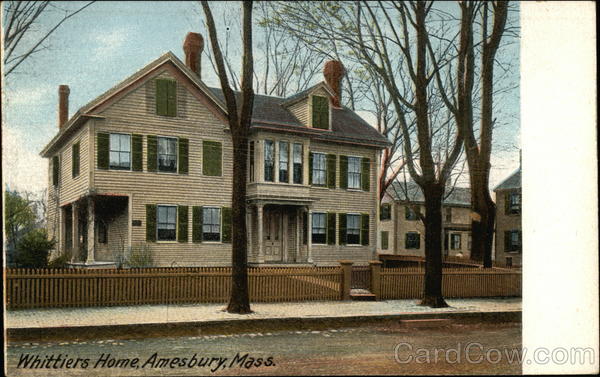 Whittiers Home Amesbury Massachusetts