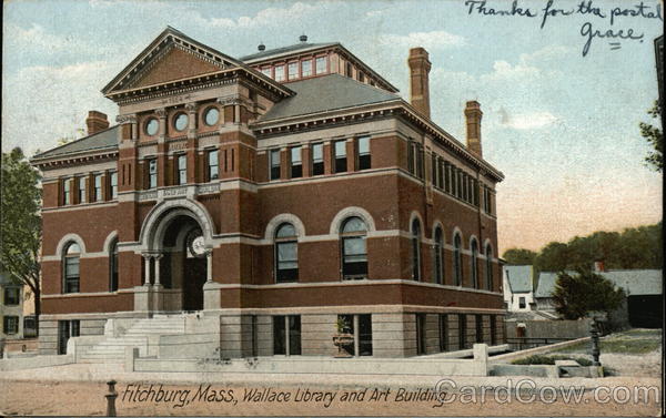 Wallace Library and Art Building Fitchburg Massachusetts
