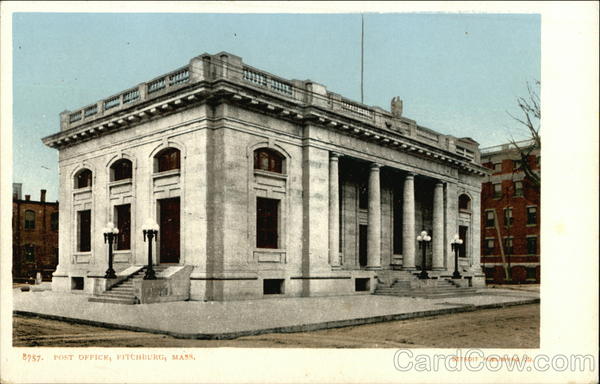 Post Office Fitchburg Massachusetts