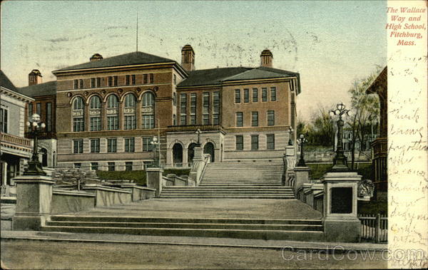 The Wallace Way and High School Fitchburg Massachusetts