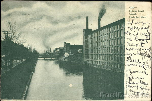 Second Level Canal Holyoke Massachusetts