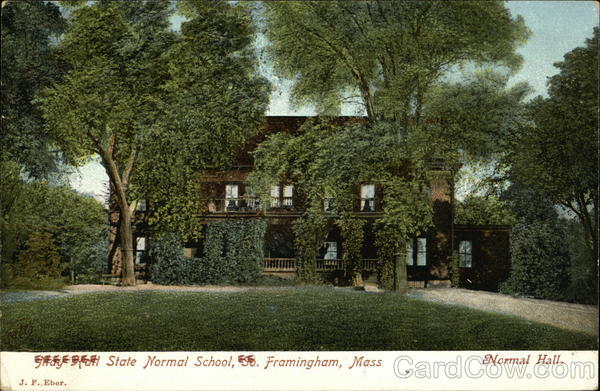 State Normal School Framingham Massachusetts