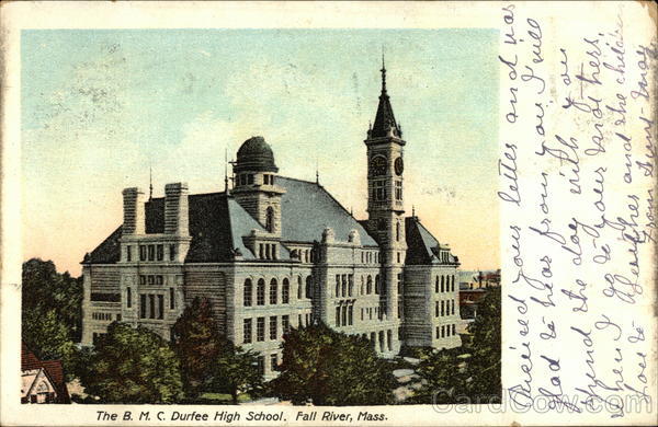 The B.M.C. Durfee High School Fall River Massachusetts