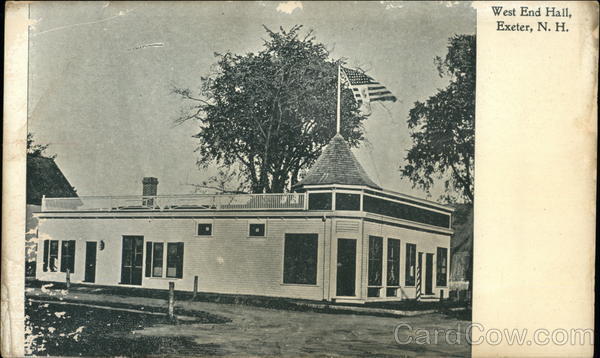West End Hall Exeter New Hampshire