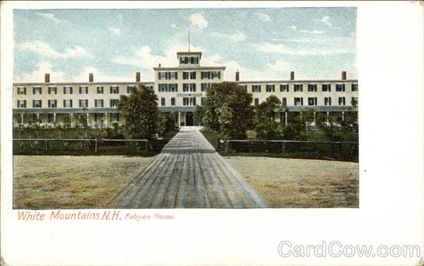 White Mountains, Fabyan House Carroll New Hampshire