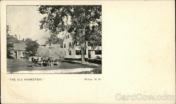 The Old Homestead Wilton New Hampshire