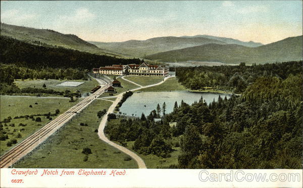 Crawford Notch from Elephants Head New Hampshire